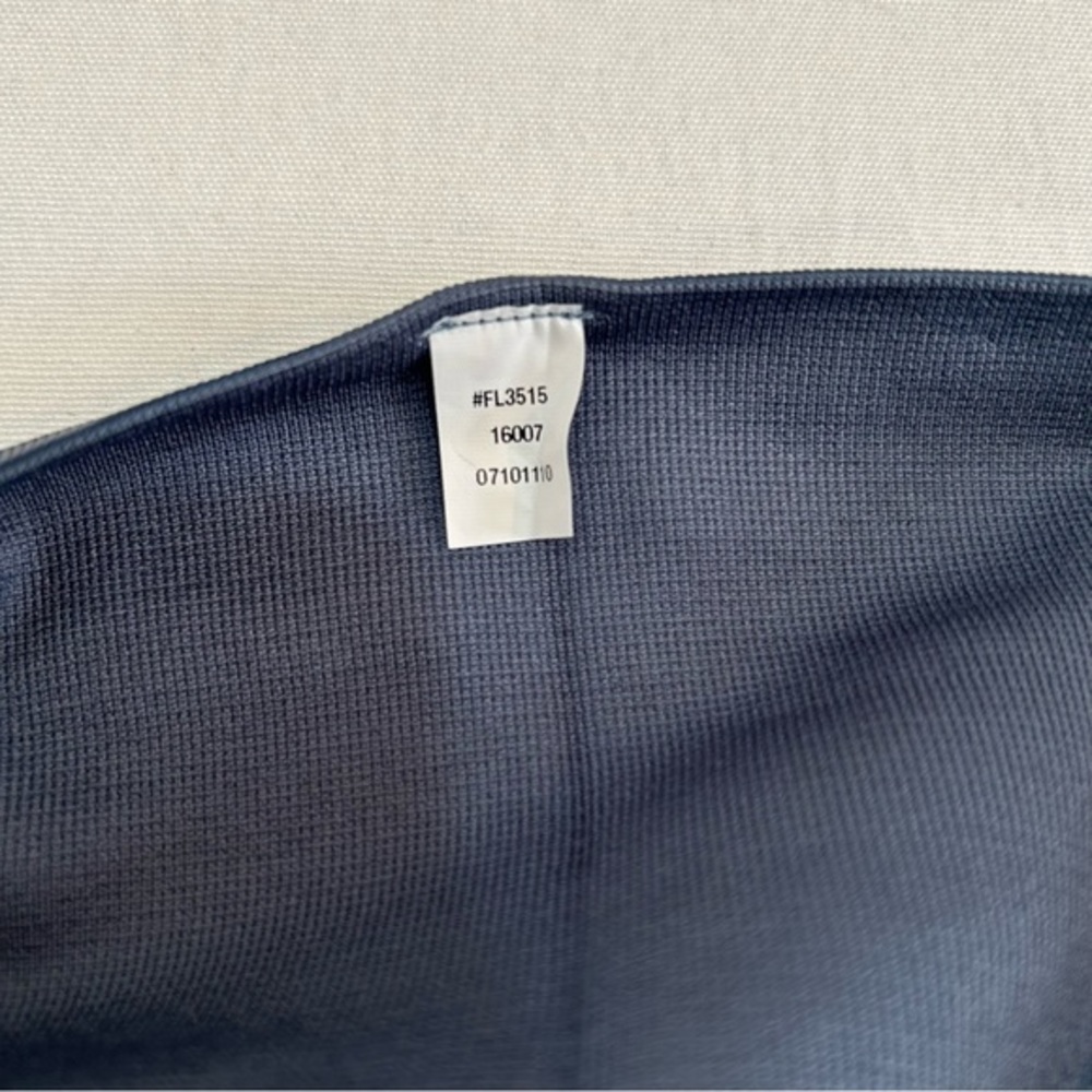 Women’s Spanx Look at‎ me Now Seamless Leggings Medium Indigo Geo EUC - Picture 7 of 11